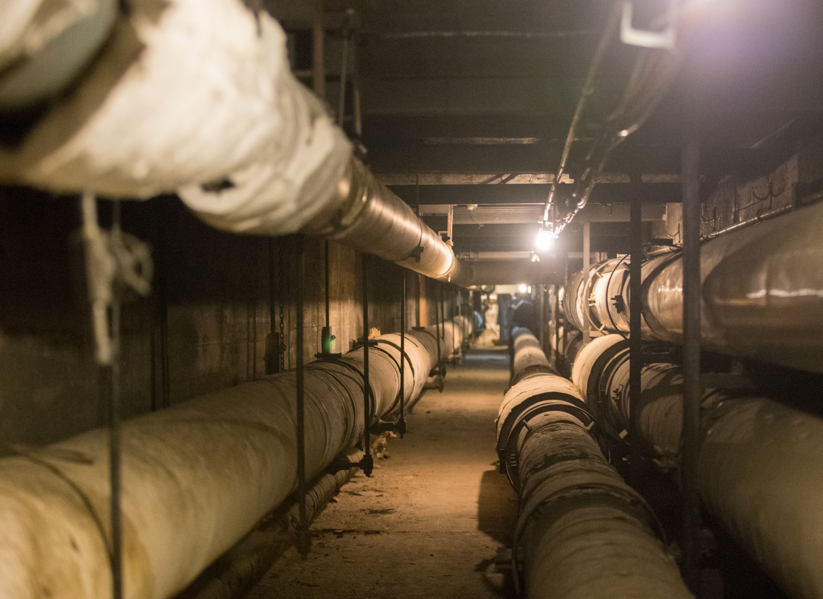 steam tunnels